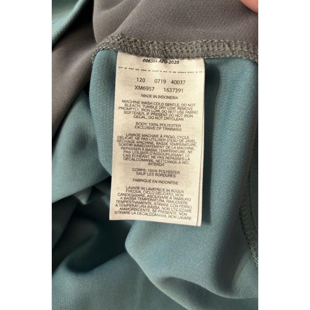 Columbia Short Sleeve Polo Men's Sz L Omni- Shade Gray & Green - Picture 5 of 7